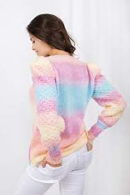 Ein absoluter hingucker und ein kombinationstalent. Cardigan In Rainbow Colours Discover Now