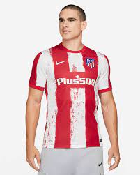 Atletico madrid is currently on the 3 place in the la liga table. Atletico Madrid 2021 22 Stadium Home Herren Fussballtrikot Nike Be