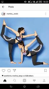 Mermaid Table Top To Half Moon Natarajasana 2 Person Partner Yoga Couples Yoga Poses Beautiful Yoga Poses