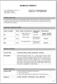 What makes the cv format so important? 14 Resume Templates For Freshers Word
