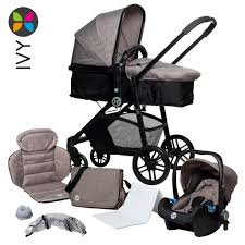 Kombikinderwagen Ivy Im Lieferumfang Enthalten Sind Gestell 2 In 1 Wanne Babywanne Amp Amp Sportwagen In Ei Kinderwagen Set Kombikinderwagen Kinder Wagen
