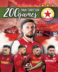Ivan Turitsov since being part of CSKA SOFIA @cskasofiafc 200 games, 7  goals, winner of the Bulgarian Cup, participant in the group stage of the  Europa League and the Conference League, Bulgarian