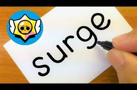 He's a protector with a penchant for parties. How To Turn Words Surge Brawl Stars New Brawler Into A Drawing How To Draw Doodle Art On Paper Bizimtube Creative Diy Ideas Crafts And Smart Tips