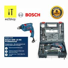 Bosch 2608522366 31 piece robust impact torsion control driver drill bit set. Buy Gsb10re Bosch 500w Professional Impact Drill Set Seetracker Malaysia