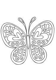 mandala papillon butterfly coloring page pages coloriage de chat pusheen gratuit