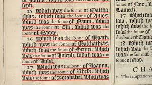 Bible Reading Matthew 1 1 17 And Luke 3 23 38 Version 2018 04 12 18 22 Read Bible Reading Matthew 1
