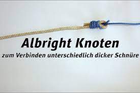 Gerade anfängern möchte ich so helfen, die knoten schneller zu lernen. Albright Knoten Wie Man Ihn Bindet Und Was Er Bringt Blinker