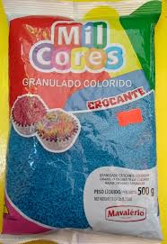 Granulado preto mil cores (150g mavalerio). Granulado Colorido Mil Cores 500g Plim Plim Utilidades Facebook