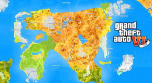 It's thought this will be like red dead. Gta Vi Map Leak Concept Gta6