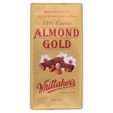 #whittaker #newzealand #chocolatehere is the whittaker's almond gold slab chocolate review.not sponsored since i bought them.anyway. Whittaker S Almond Gold Milk Chocolate 200g Tesco Groceries