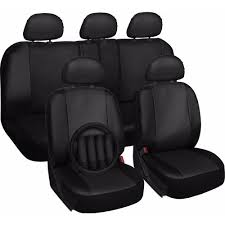 No other material like genuine leather shows resistance to mold, mildew, uv rays and stretching. Leather Car Seat Cover Black Konga Online Shopping