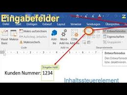 07:14 so erstellt ihr ganz einfach in word 2016 professionelle formulare. Word Eingabefelder Erstellen Und Verwenden Inhaltssteuerelemente Youtube