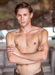 Shae Reynolds Male Model Print Slender Handsome Beefcake Shirtless Hot Man  M646 | eBay