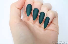 Black And Teal Stiletto Nails Stiletto Nails Matte Dark Green Stiletto Nails Fake Nails Press On Nails False Nails Stiletto False Nails Press On Stiletto Nails Green Nails Dark Green Nails Stiletto Nails