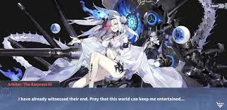 Casual Azur Lane — The Dearmweaver (in the cutscene: Observer Zero)...