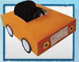 Pay for the car with your debit card. Toy Car Upcycled From Cereal Box Craftfoxes