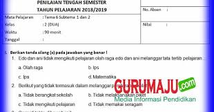 Bank soal smp ulangan harianutsuas dan un kelas 78 dan 9 format words. Soal Uts Pts Kelas 2 Semester 2 Kurikulum 2013 Guru Maju