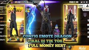 Tidak hanya skin dan senjata saja yang harus kalian perlukan. Config Emote Ak Dragon Viral Di Tik Tok Terbaru Garena Free Firee Youtube