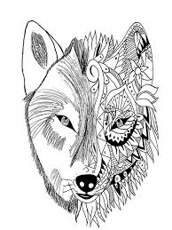 Bilder von wolf zum ausdrucken und ausmalen für erwachsene. Wolf 3 Ausmalbilder Fur Erwachsene