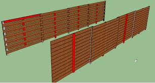2x postmaster fence posts (you can find at home depot). Horizontal Fence Design With 8 Apart Posts Which Design Is Better By Minime Lumberjocks Com Woodworking Community