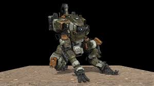 Artstation Bt 7274 Titanfall Adisorn Klinkhachon Titanfall Titanfall Game 3d Characters