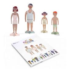 Anziehpuppen online kaufen bei otto › große auswahl ✔ top marken ✔ ratenkauf & kauf auf rechnung möglich › jetzt online bestellen! Londji Anziehpuppen Papierfamilie 4 Personen Mit Kleidung Zambomba