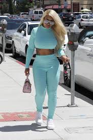 Lewd schoolgirl in latex skirt and pantyhose pleasures her teacher. Blac Chyna In Tights Out And About In Beverly Hills 08 20 2019 Hawtcelebs
