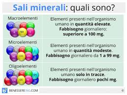 Il potassio è un minerale essenziale per la salute del nostro organismo: Sali Minerali Quali Sono Dove Si Trovano Funzioni Ed Utilizzo Degli Oligoelementi