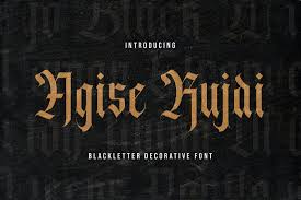 Fraktur is a notable script of this type, and sometimes the entire group of. 40 Best Gothic Fonts Design Shack