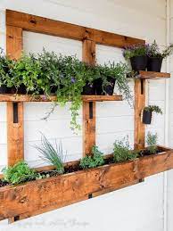 Vertical Herb Garden Diy Wall Planters Outdoor Garden Wall Planter Vertical Herb Garden