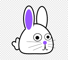 Print coloring of rabbit and free drawings. Easter Bunny Rabbit Coloring Book Page Cuteness Cartoon Bunny Hand Painted Rabbit Purple Watercolor Painting Cartoon Character Png Pngegg