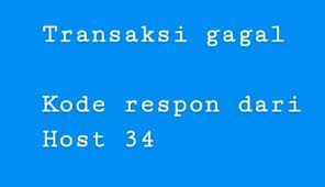 Ternyata kode respon dari host 34 atm bri ini penyebabnya mangcara. Transaksi Gagal Kode Respon Dari Host Bri Ini Penyebabnya Jejaksemut