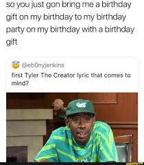 The vocals on bound can be recognized as samples in tracks made by kanye west (bound) and tyler the creator (boy is a gun). 11 Tyler The Creator Birthday Gift