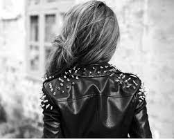 R Fringefashion Heavy Metal Old West Photo Dump Spiked Leather Jacket Studded Leather Jacket Style