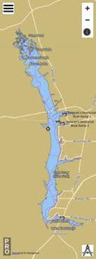 Lake Blackshear Fishing Map Us_ub_ga_00311506 Nautical