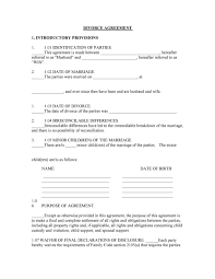 42 Divorce Settlement Agreement Templates [100% Free] ᐅ
