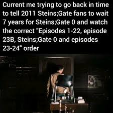 Complete Steins; Gate Watch Order! (Official) - Qta