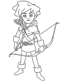 Robin Hood 12 Ausmalbilder