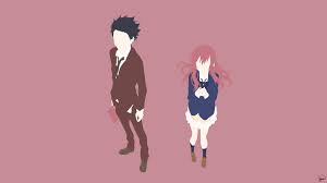 koe no katachi minimalist wallpaper anime canvas anime background minimalist wallpaper
