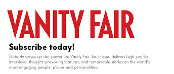We did not find results for: Conde Nast Magazines Vanity Fair Subscription