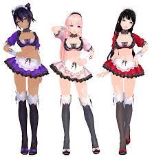 MMD] TDA Sexy Maid Pack +DL by Rinni-P on DeviantArt