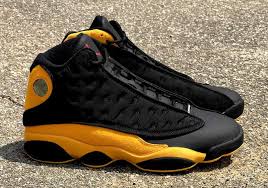 Black And Yellow 13s Melo Air Jordan 13 Melo Class Of 2002 Black And Yellow Gold 414571 035 Www Anpkick Com Jordan Retro 13 Black Air Jordans Retro Air Jordans