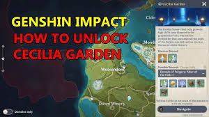 Learn which characters are best to use in cecilia garden, how to. Genshin Impact Cecilia Garden Puzzle Solution How To Unlock Domain Youtube