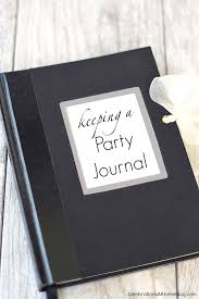 A social evening with turkish outcasts. Keeping A Party Journal What To Put In It Celebrations At Home