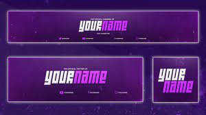 Cool Youtube Banner Template Banner Twitter Header Avatar Psd Youtube Banner Template Twitter Banner Youtube Banners