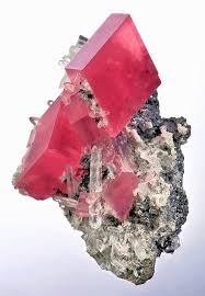 Rhodochrosite With Quartz From Colorado Pedras E Minerais Rochas E Minerais Cristais Minerais