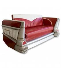 Could it be modern, luxury, minimalist, or traditional? Red Chevrolet Car Sofa Vintage Sofas And Armchairs Kendradecor