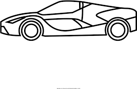 This is a racing version, not intended for public roads. Coloring Page Ultra Pages Ferrari Dibujo Clipart Full Size Clipart 1733816 Pinclipart
