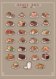 Pixeltart By Emlan On Deviantart Dessins D Aliments Pixel Art Et Art Pikachu