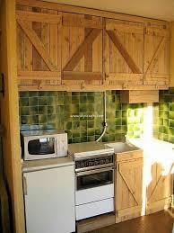 Low Cost Diy Wood Pallet Crafts That Are Easy To Make Pallet Kitchen Cabinets Affordable Kitchen Cabinets Wood Kitchen